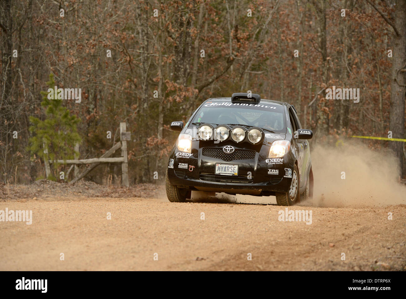 Salem, Missouri, USA. 22nd February 2014. Rally America, 100 Acre Wood in Salem Missouri 22 Feb 201 Credit:  Carlos's Pemium Images / Alamy Live News Stock Photo