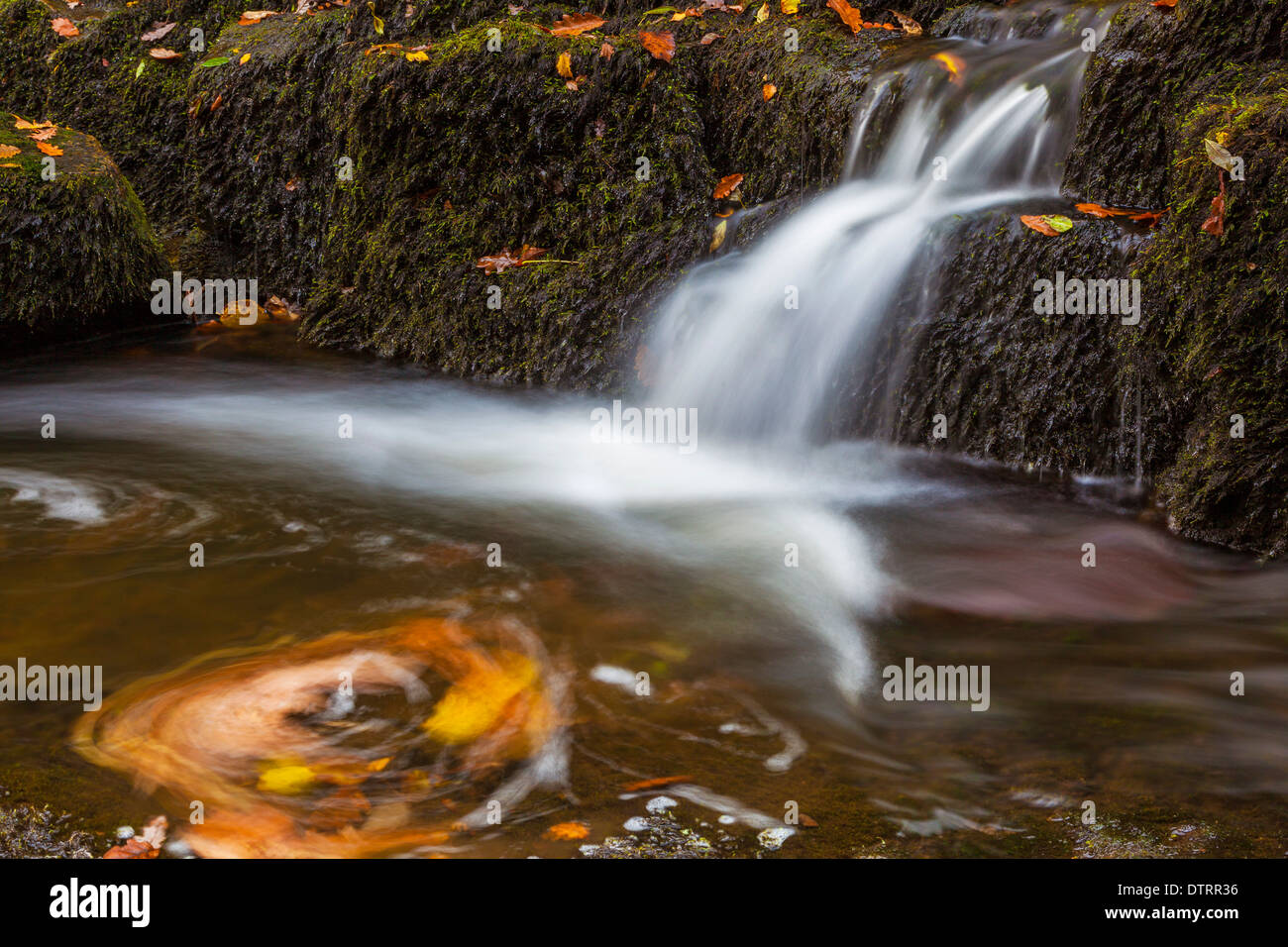 Waterfalls Brecon Beacons Wales U.K. Stock Photo