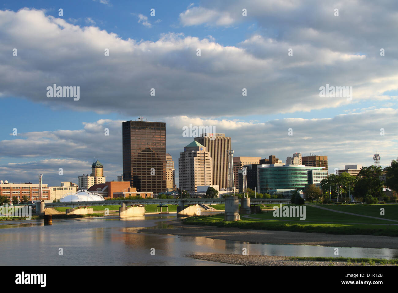 Cityscape of Dayton, Ohio, USA. Stock Photo