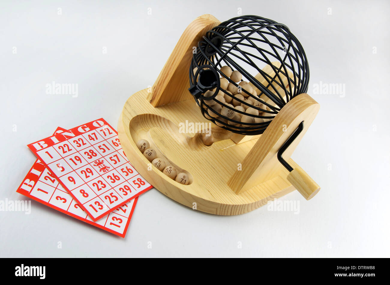 Bingo Gaming Stock Photo