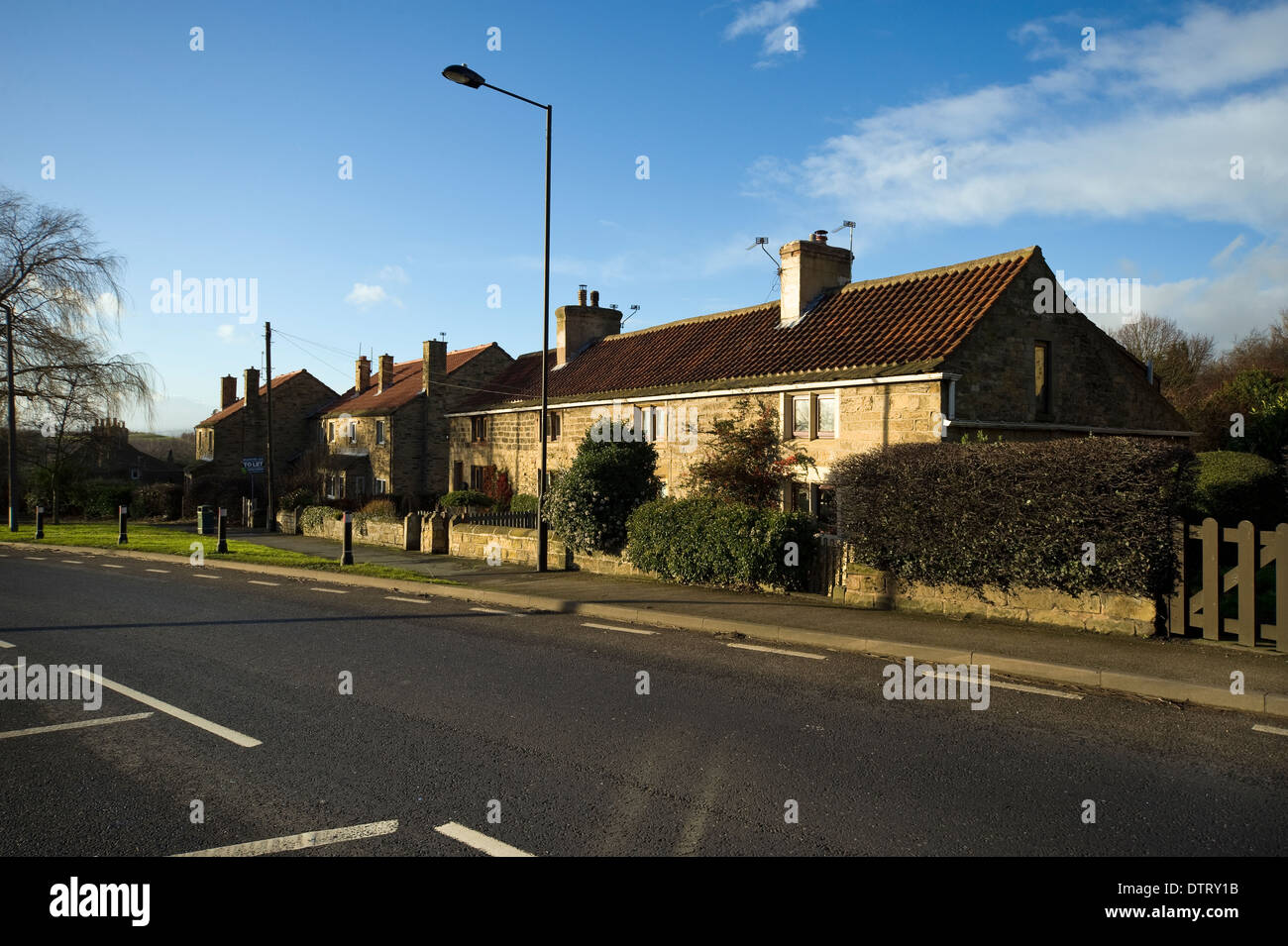 Small village Hickleton, Doncaster, South Yorkshire Stock Photo Alamy