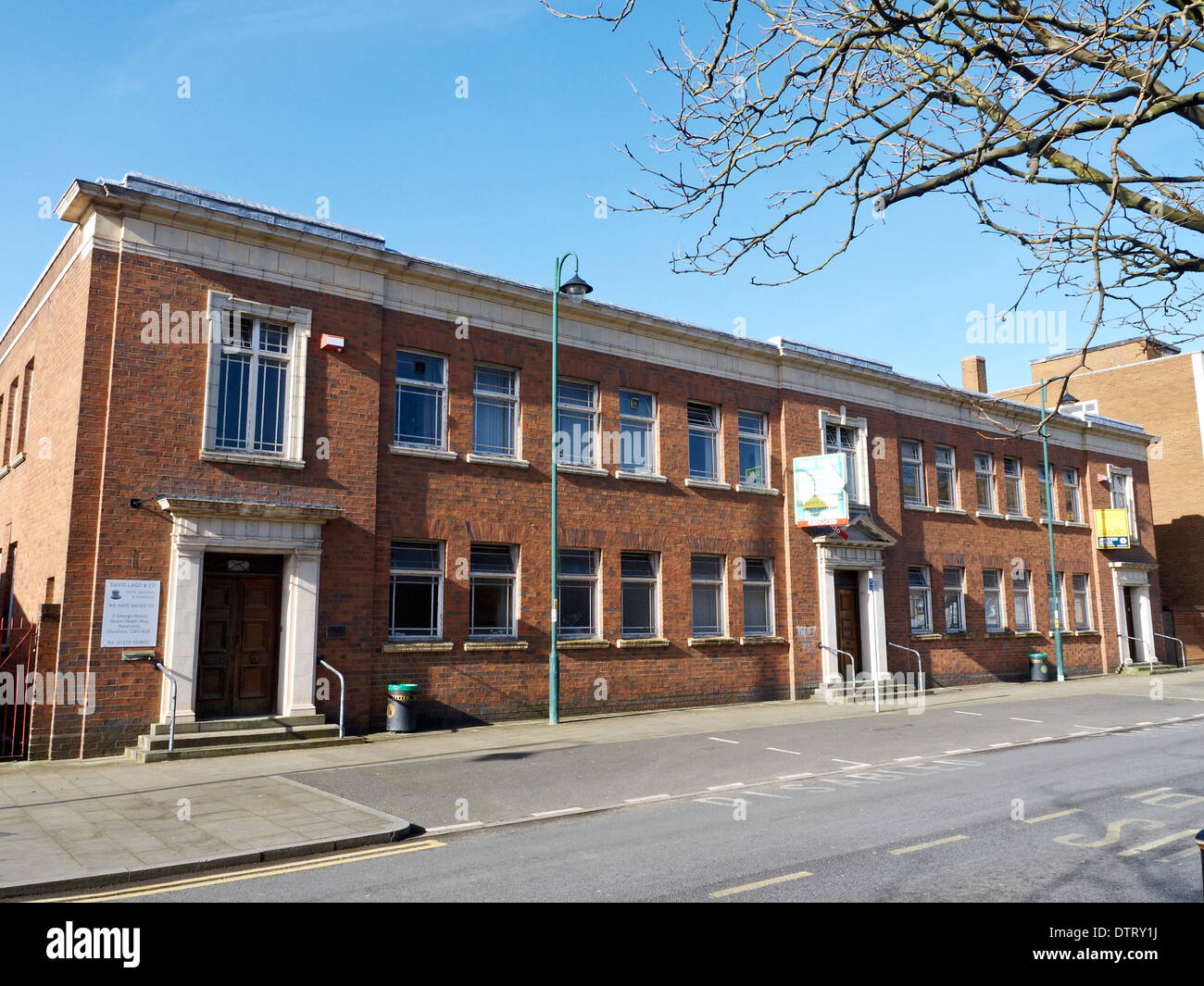 Imperial Chambers office building in town centre of Crewe Cheshire UK