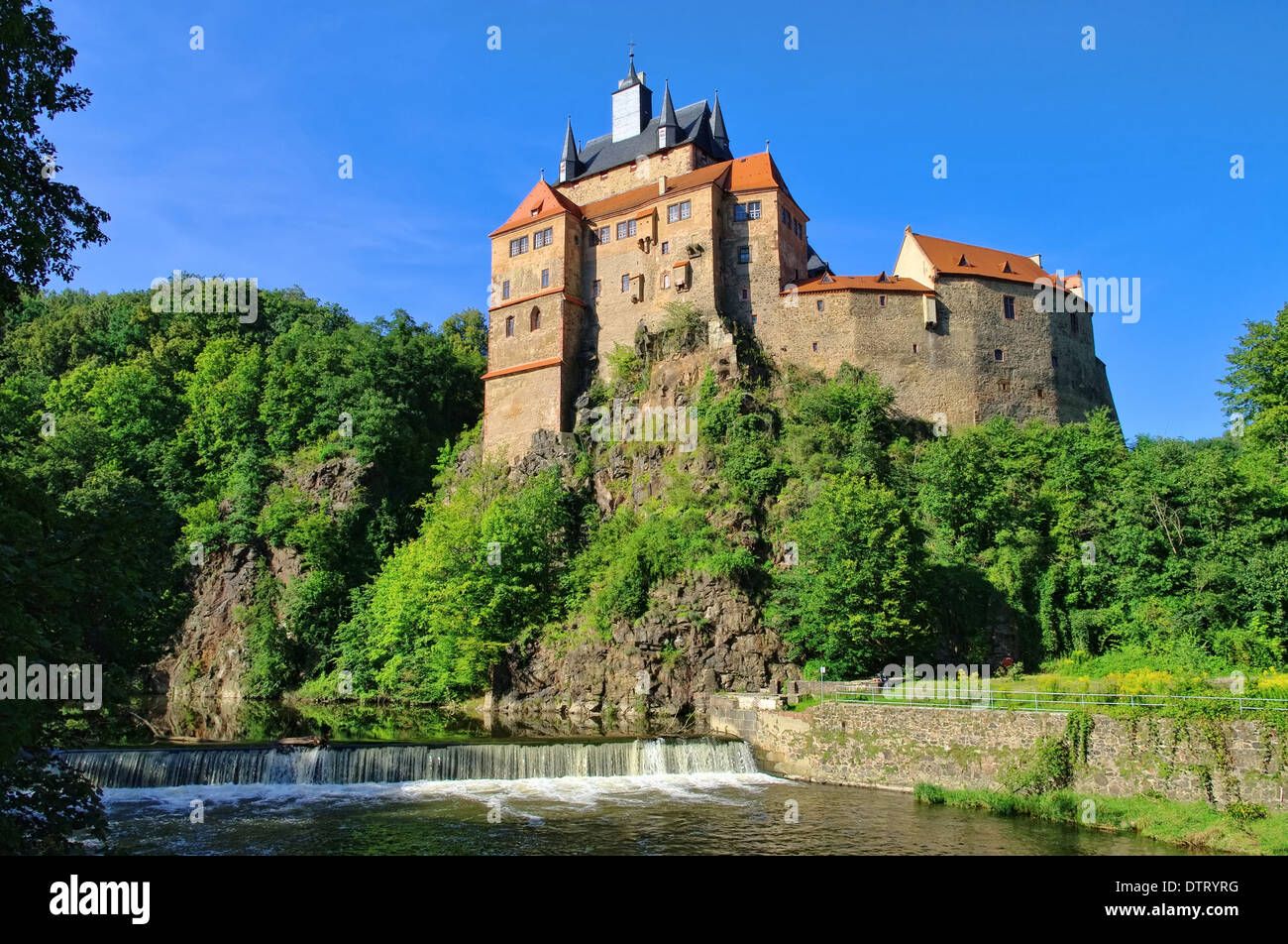 Kriebstein Burg - Kriebstein castle 04 Stock Photo