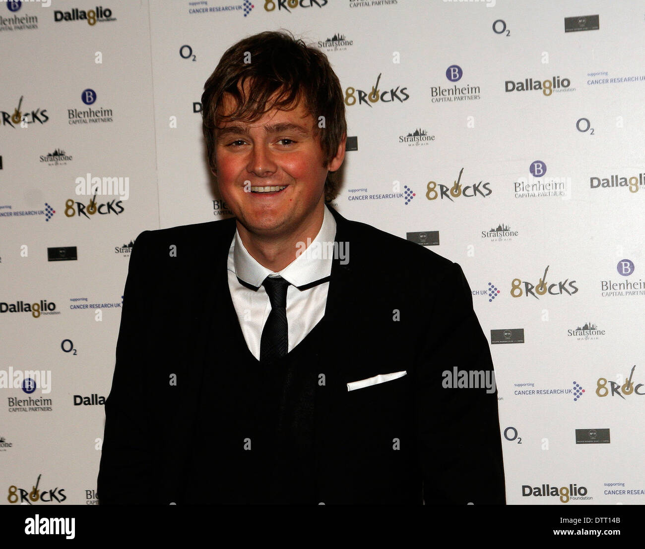 Keene singer Tom Chaplin attending the Cancer Research Charity event in London Stock Photo