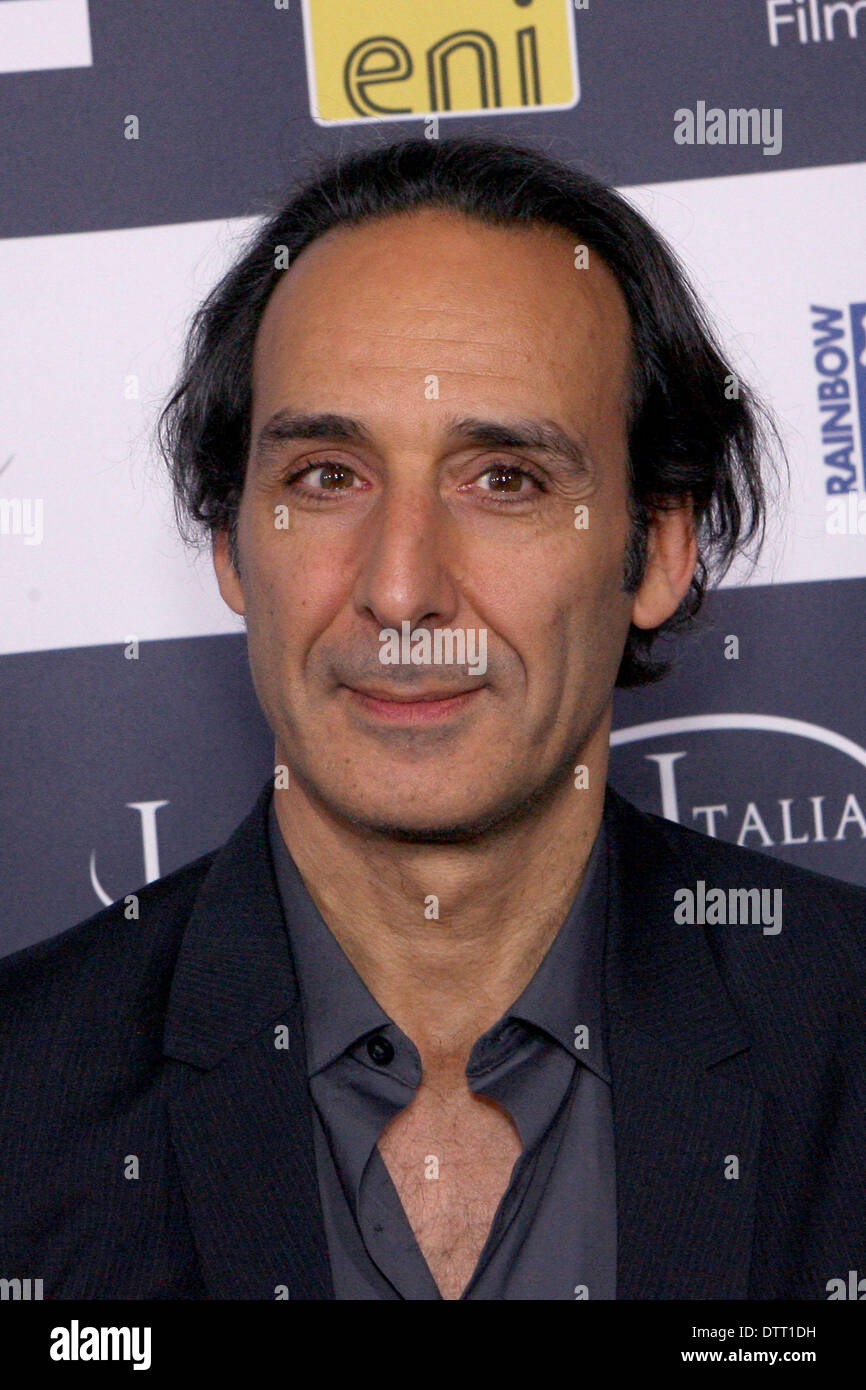 Los Angeles, California, USA. 23rd Feb, 2014. Alexandre Desplat attends ...