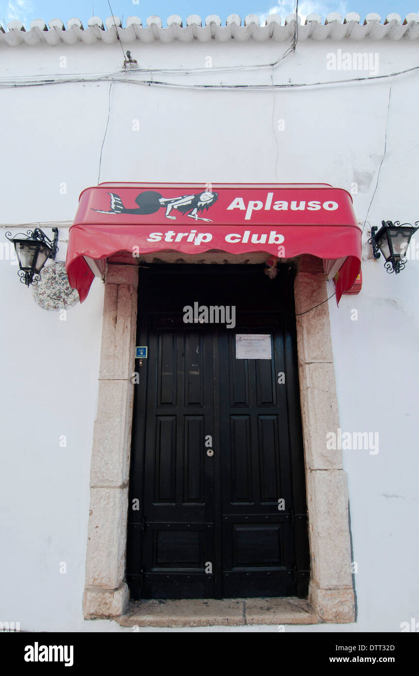 Aplauso strip club in Lagos Portugal Stock Photo Alamy