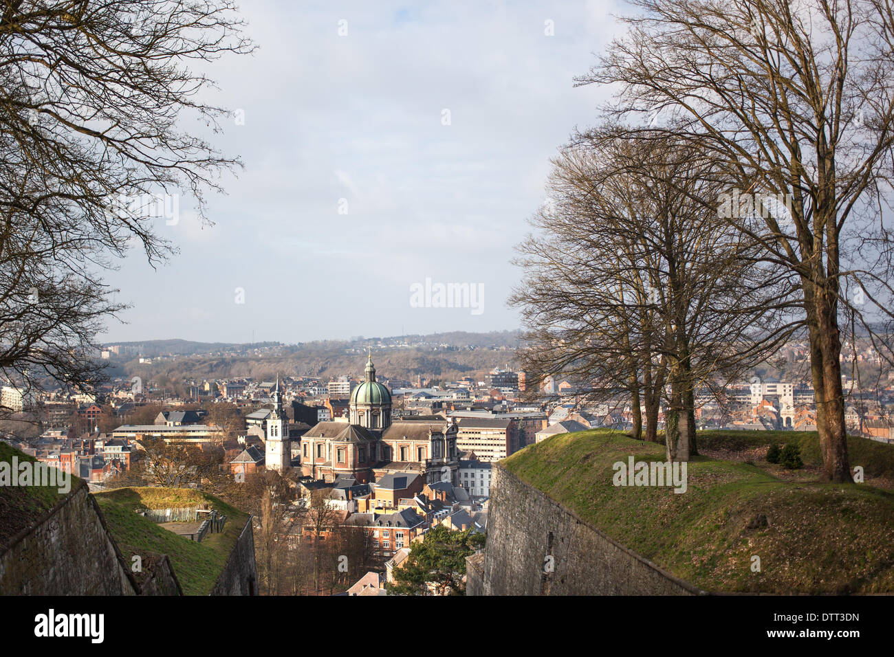 Cityscape of Namur, Belgium Stock Photo