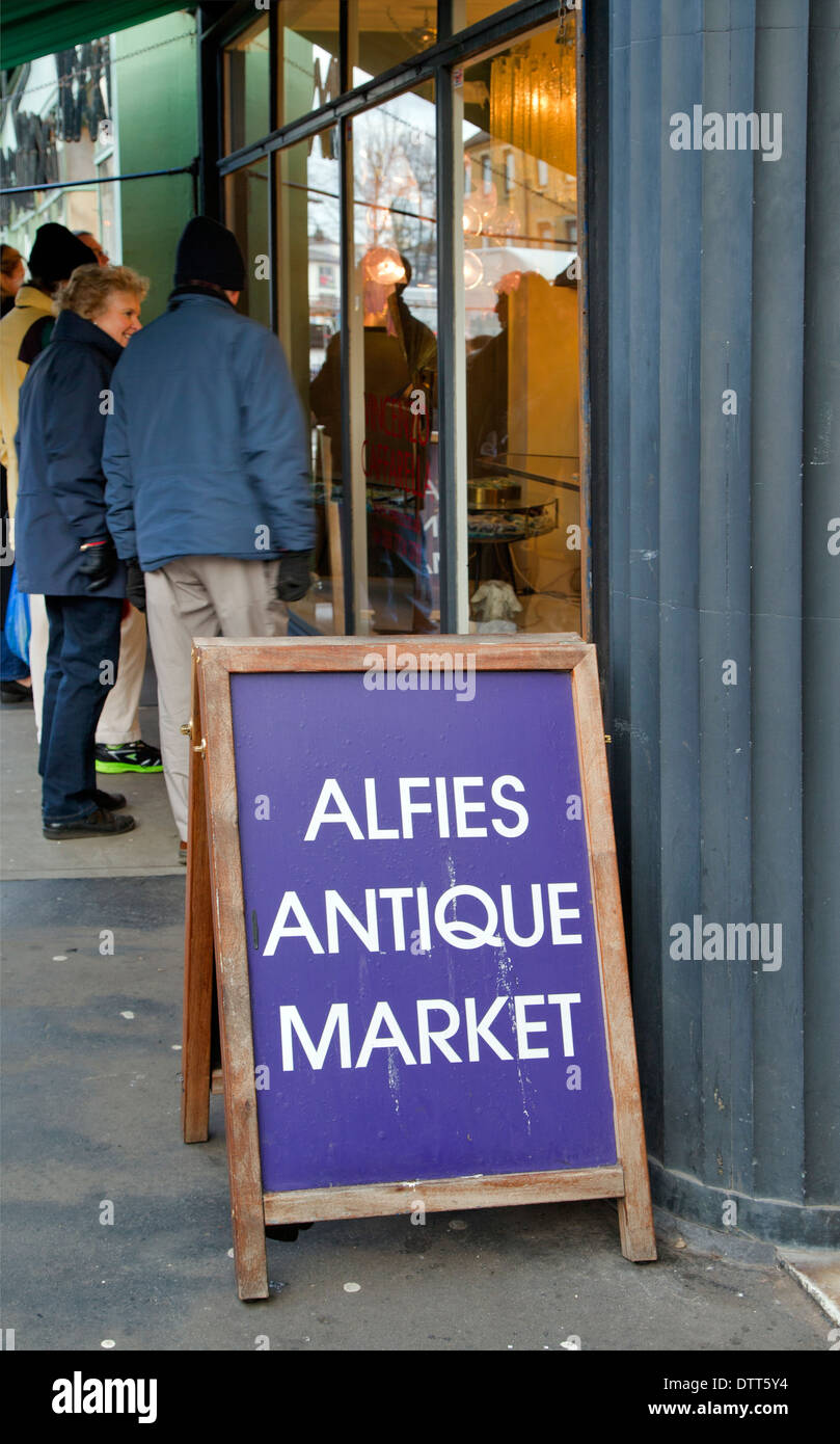 Alfies Antique Supermarket, Church Street, London NW8, England, UK Stock Photo