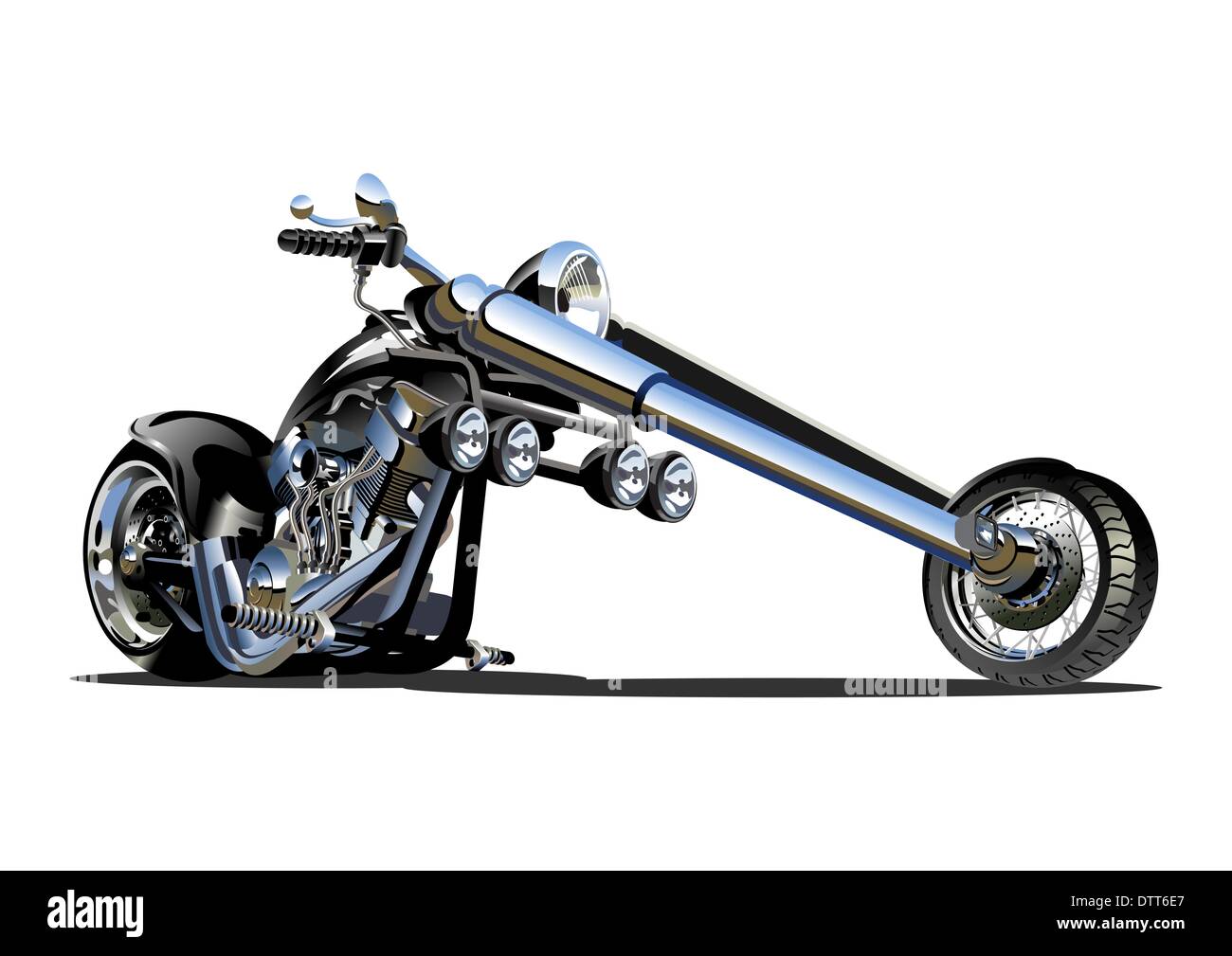 cartoon-motorbike-stock-photo-alamy