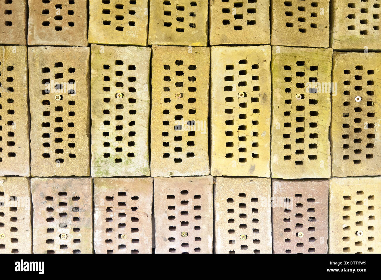 Detail of an Insect Hotel Stock Photo - Alamy