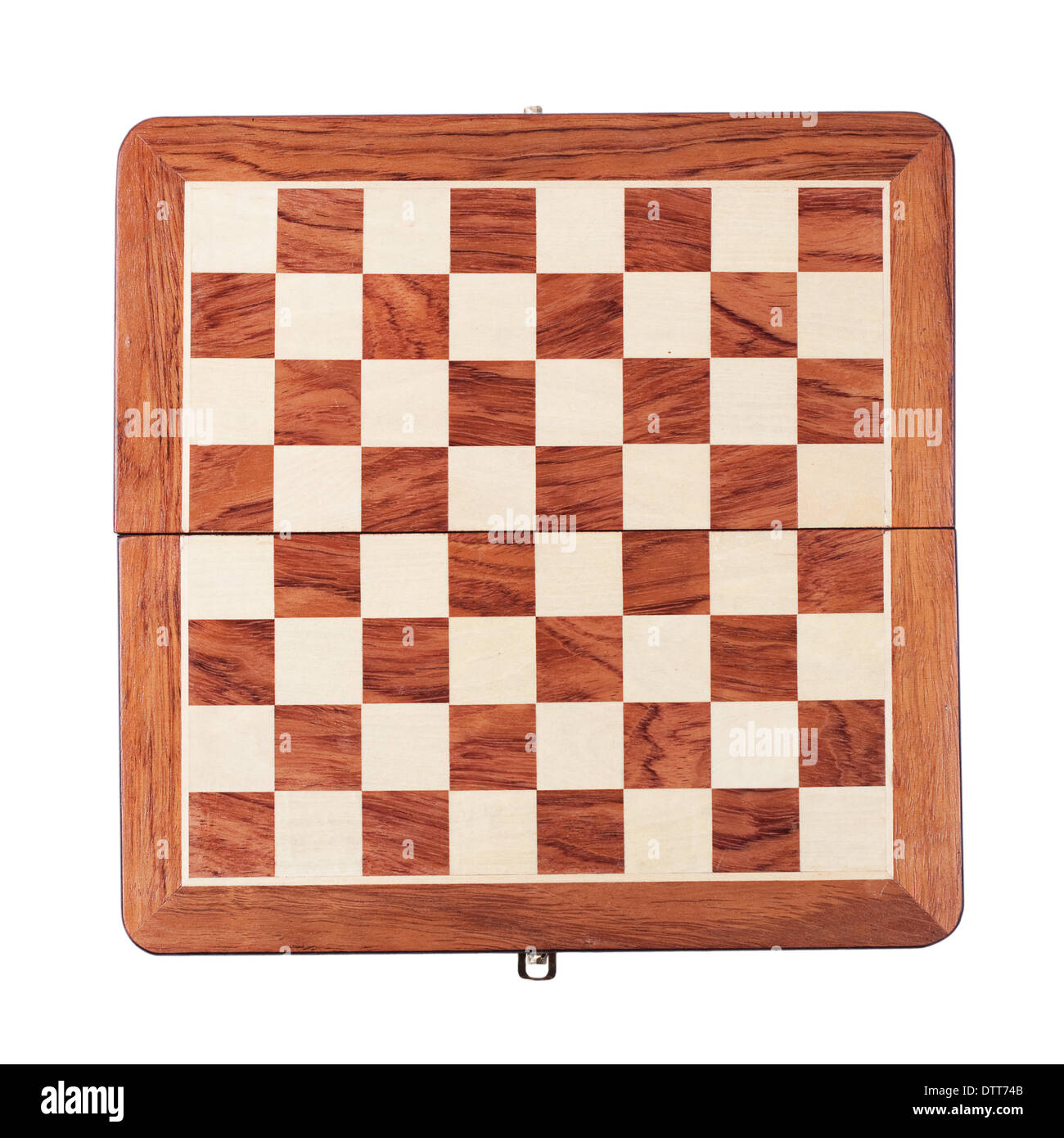 chessboard isolated over white background Stock Photo