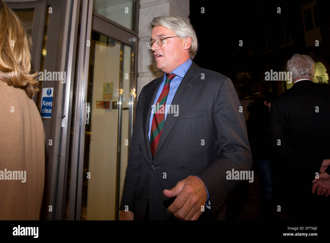 UK, London : Former Conservative Chief Whip Andrew Mitchell MP is pictured in London. Stock Photo
