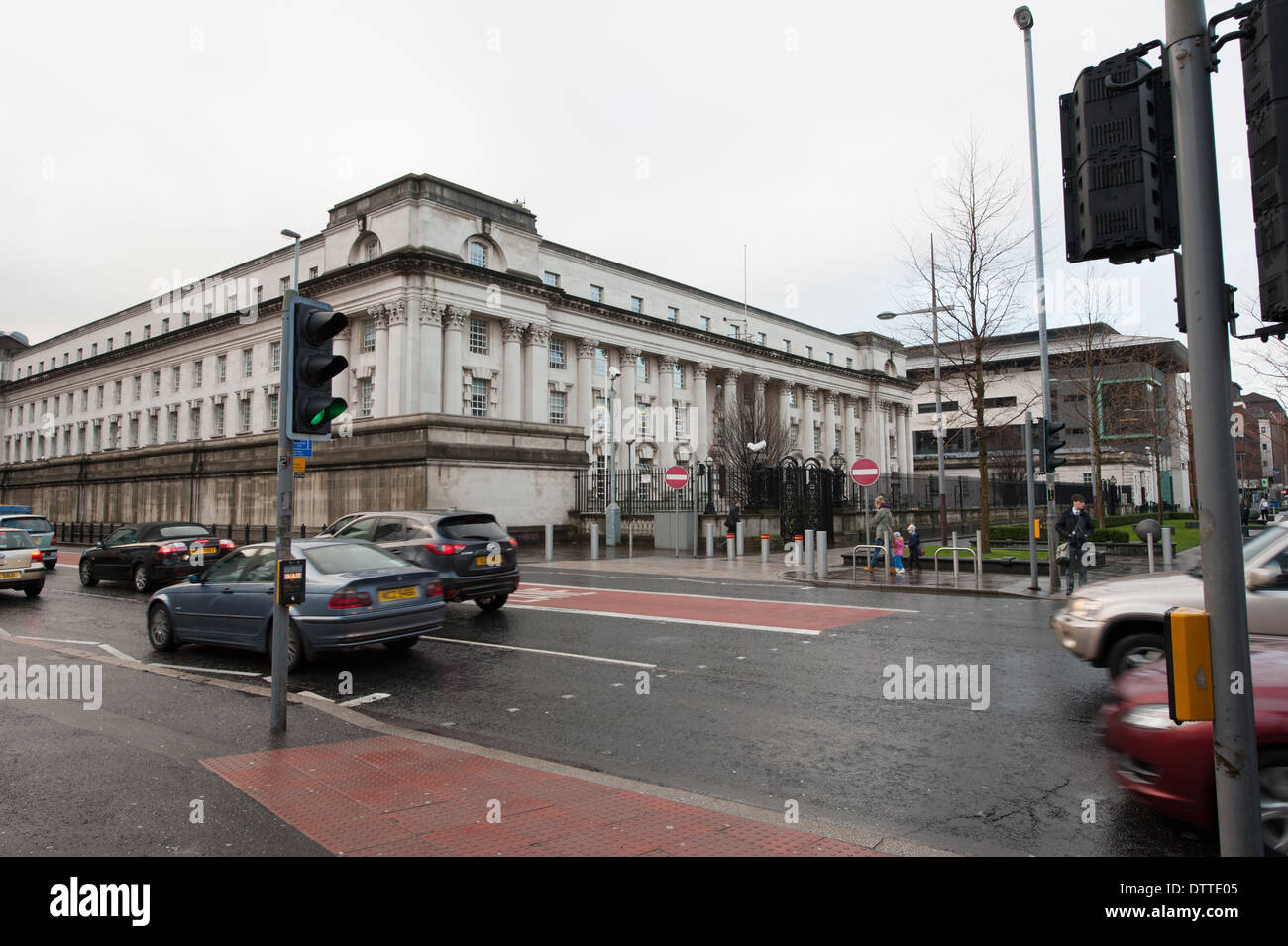 Royal Courts of Justice, Belfast, Northern Ireland Stock Photo