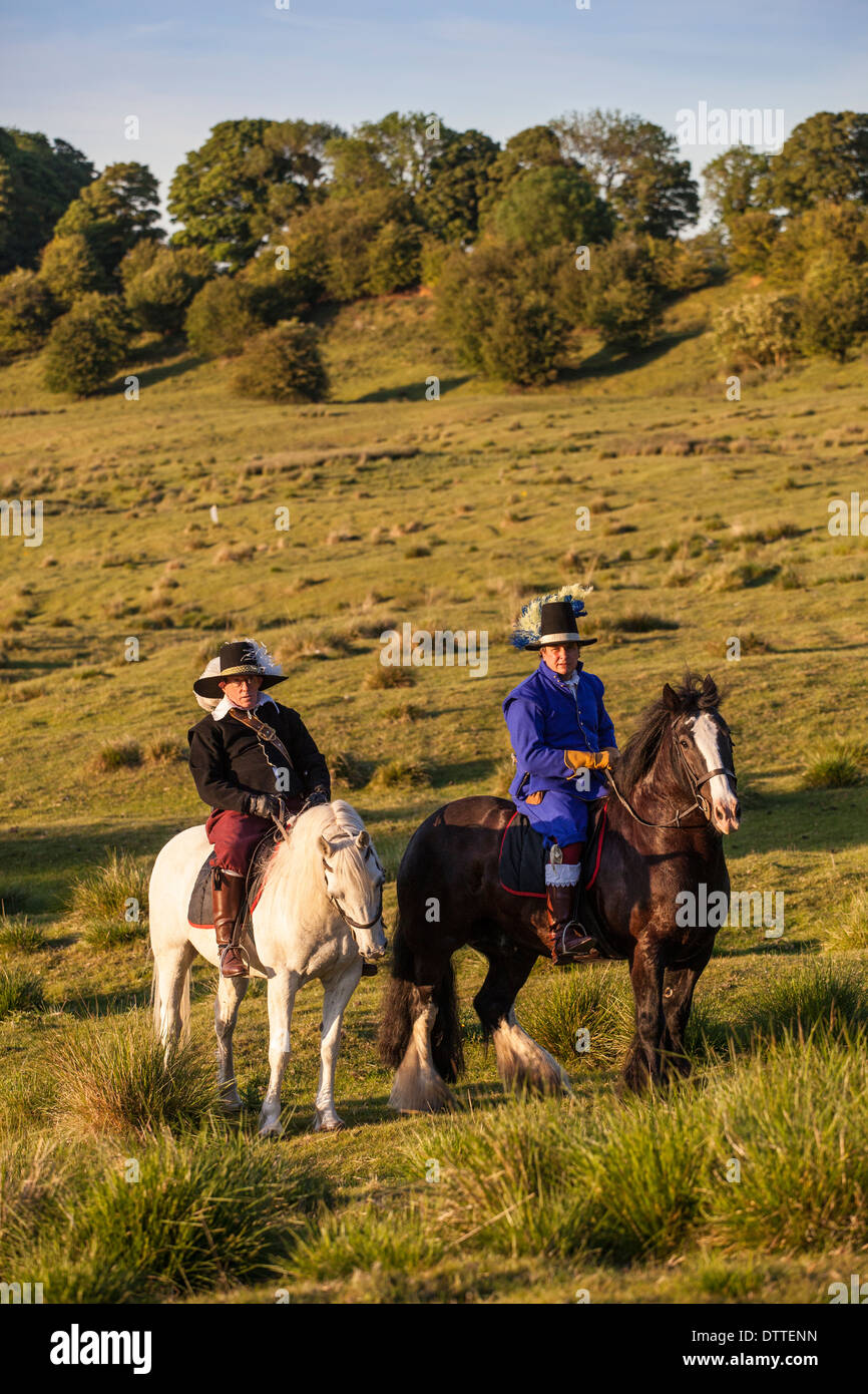Robert Dover at the Cotswold Olympicks, Dover's Hill, Gloucestershire