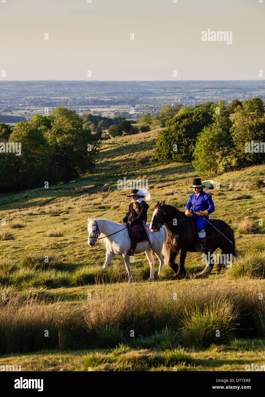 Robert Dover at the Cotswold Olympicks, Dover's Hill, Gloucestershire