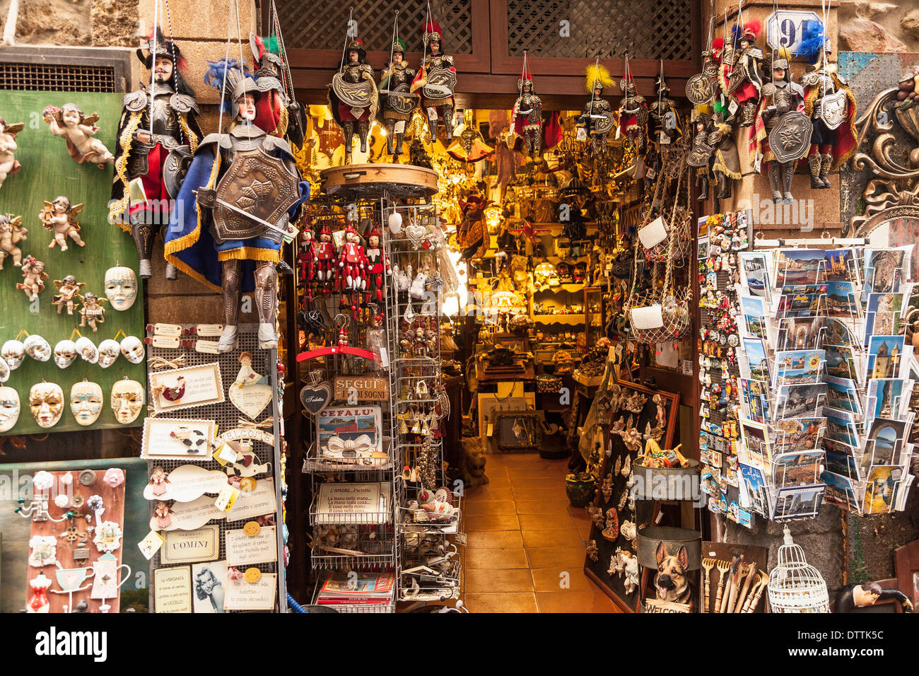 Souvenir store on city street Stock Photo Alamy
