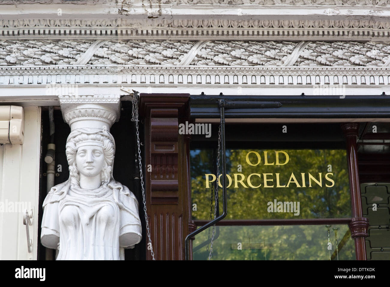 The Caryatids at Montpellier Walk, Cheltenham, Gloucestershire, England, UK Stock Photo