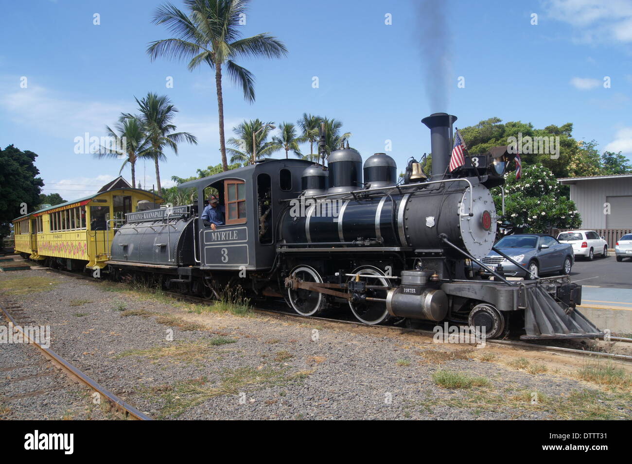 Lahaina sugar cane train maui hires stock photography and images Alamy