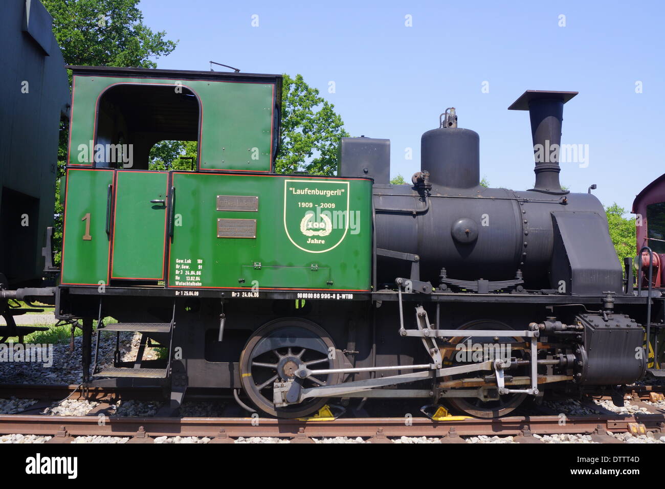 steamlocomotive laufenburgerli Stock Photo