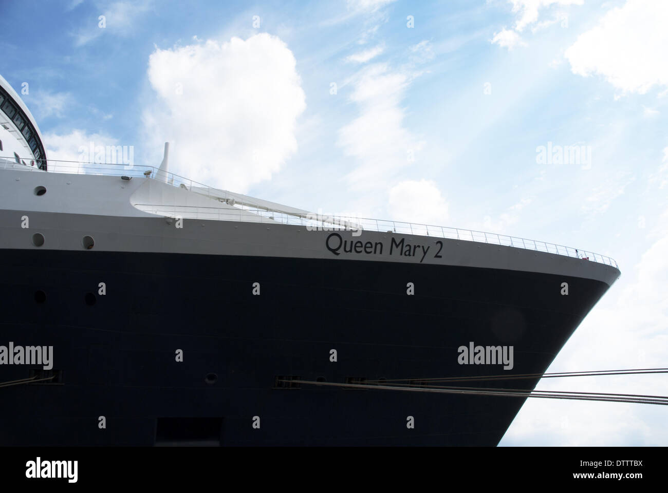 Queen Mary 2 Stock Photo
