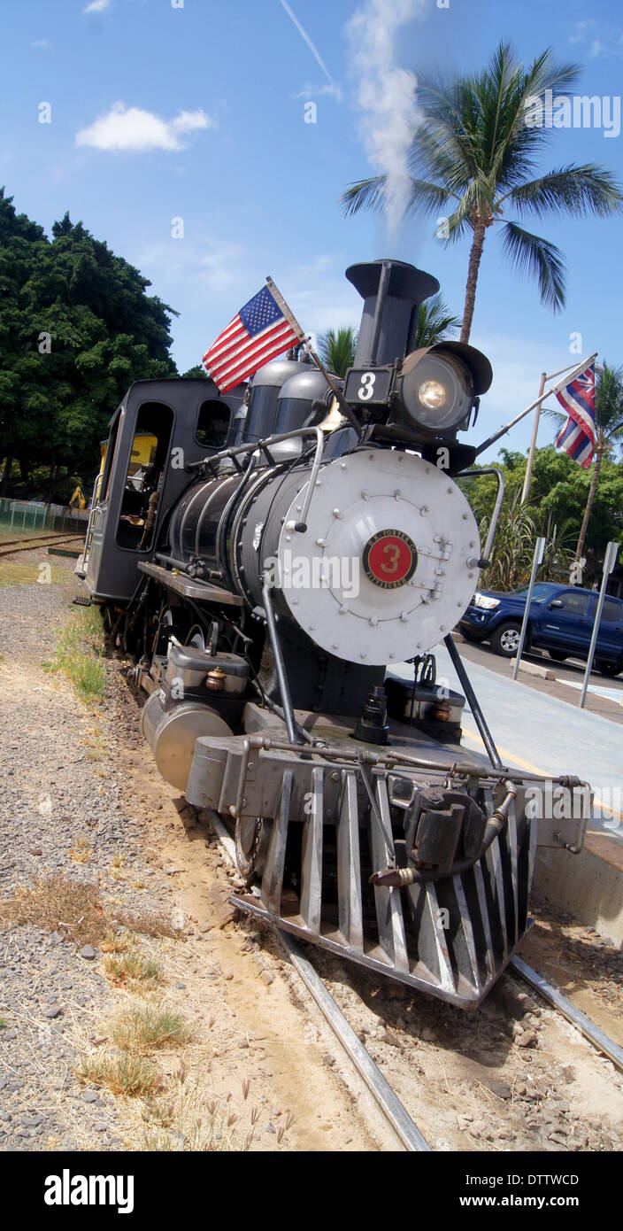 Lahaina sugar cane train maui hires stock photography and images Alamy