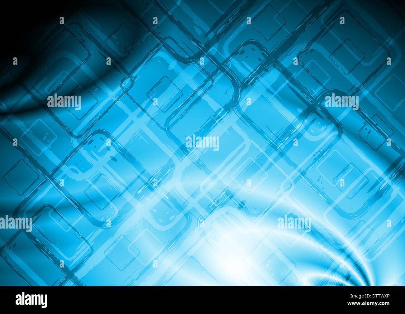 Sample square blue grunge hi-res stock photography and images - Alamy