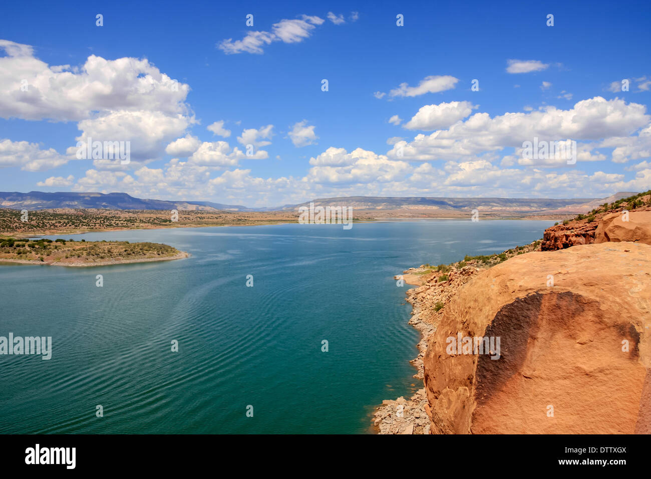Lake Abiquiu in New Mexico Stock Photo Alamy