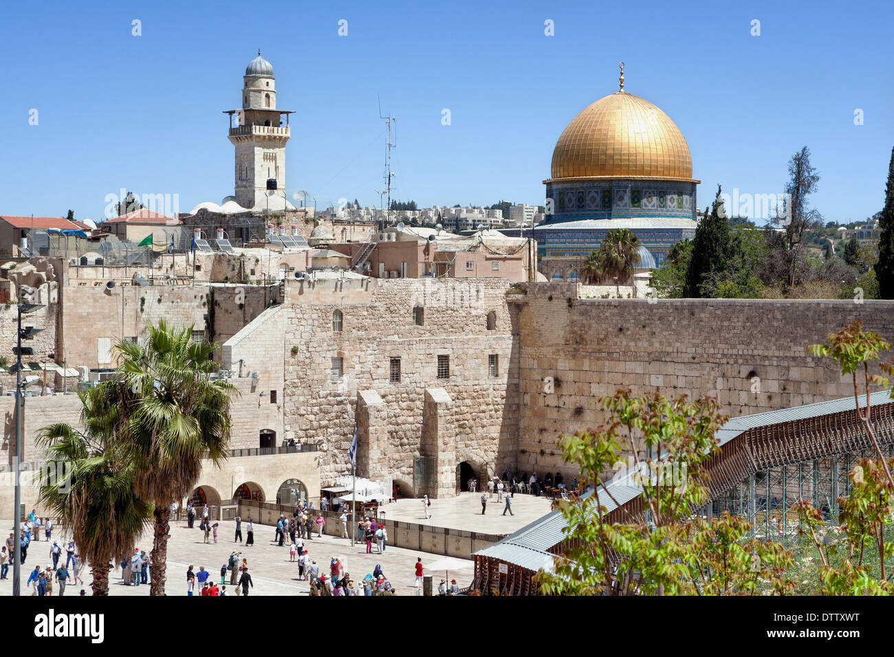 The wailing wall of Jerusalem Stock Photo Alamy