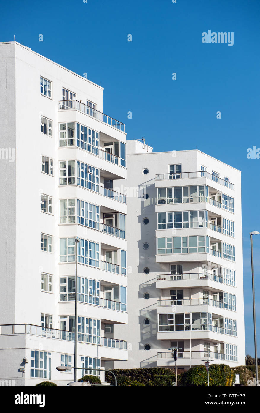 Marine Gate a block of modern luxury flats built on Brighton's seafront