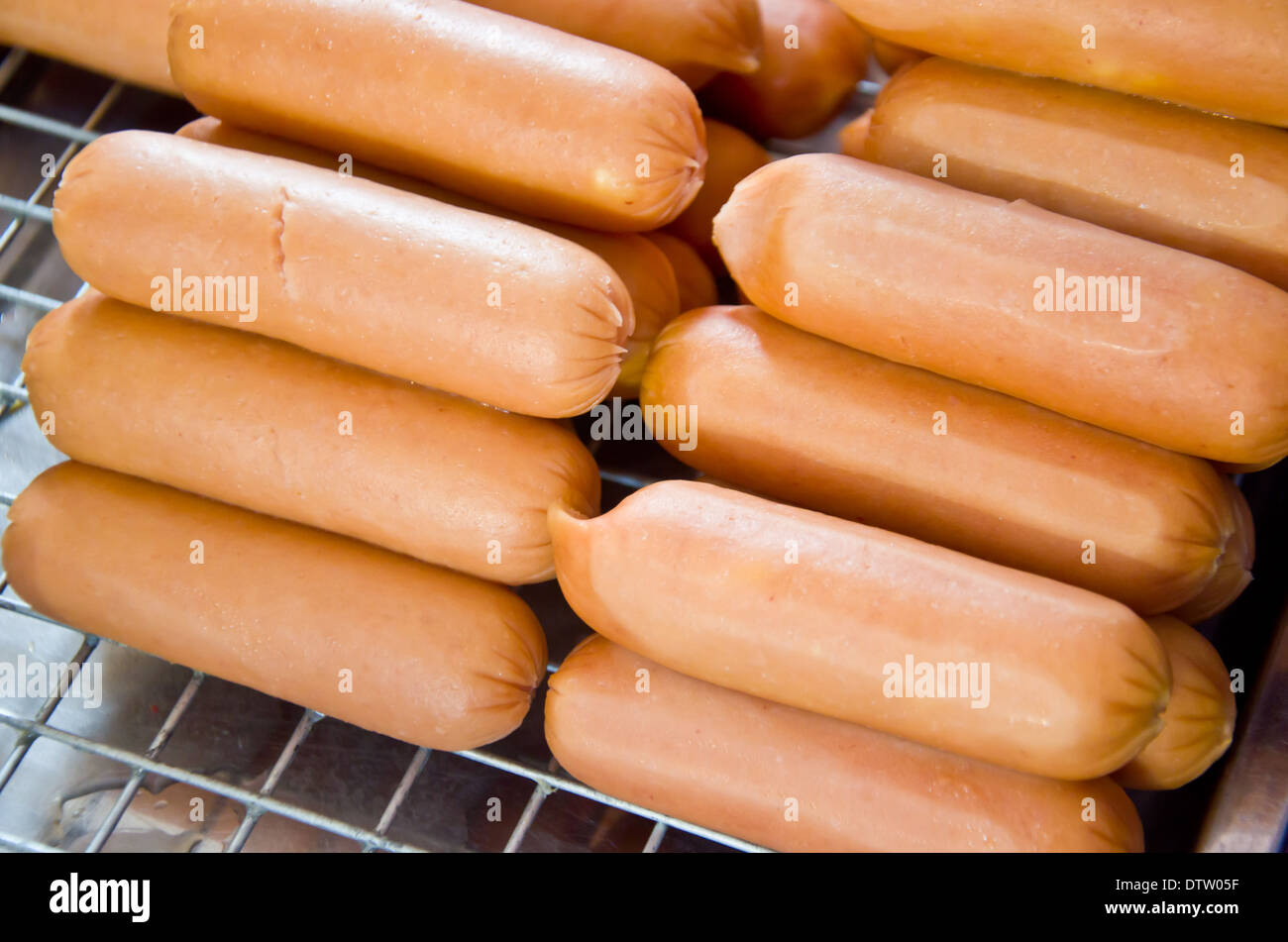 sausage for ingredient food Stock Photo Alamy