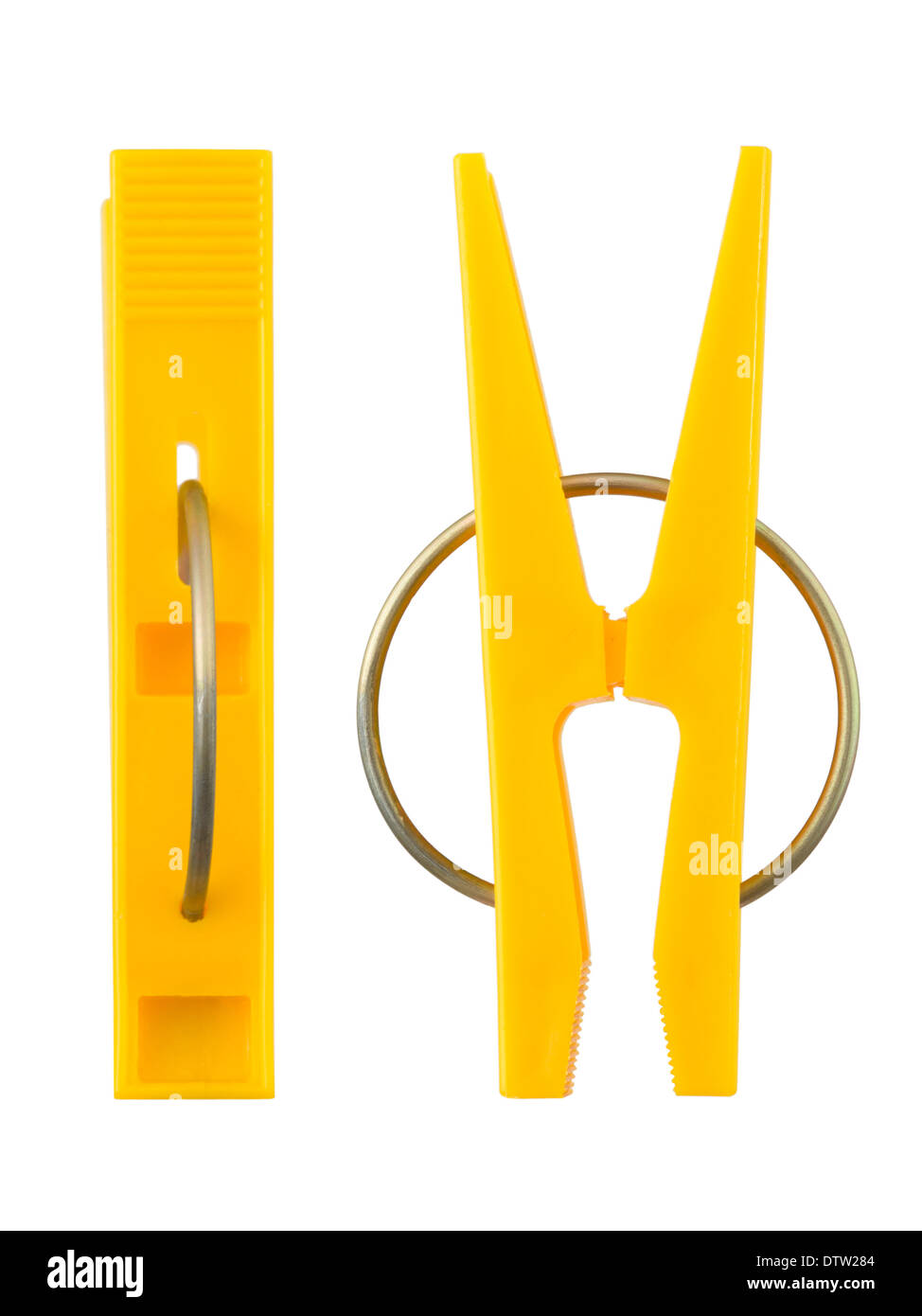 Macro of clothespin Stock Photo Alamy