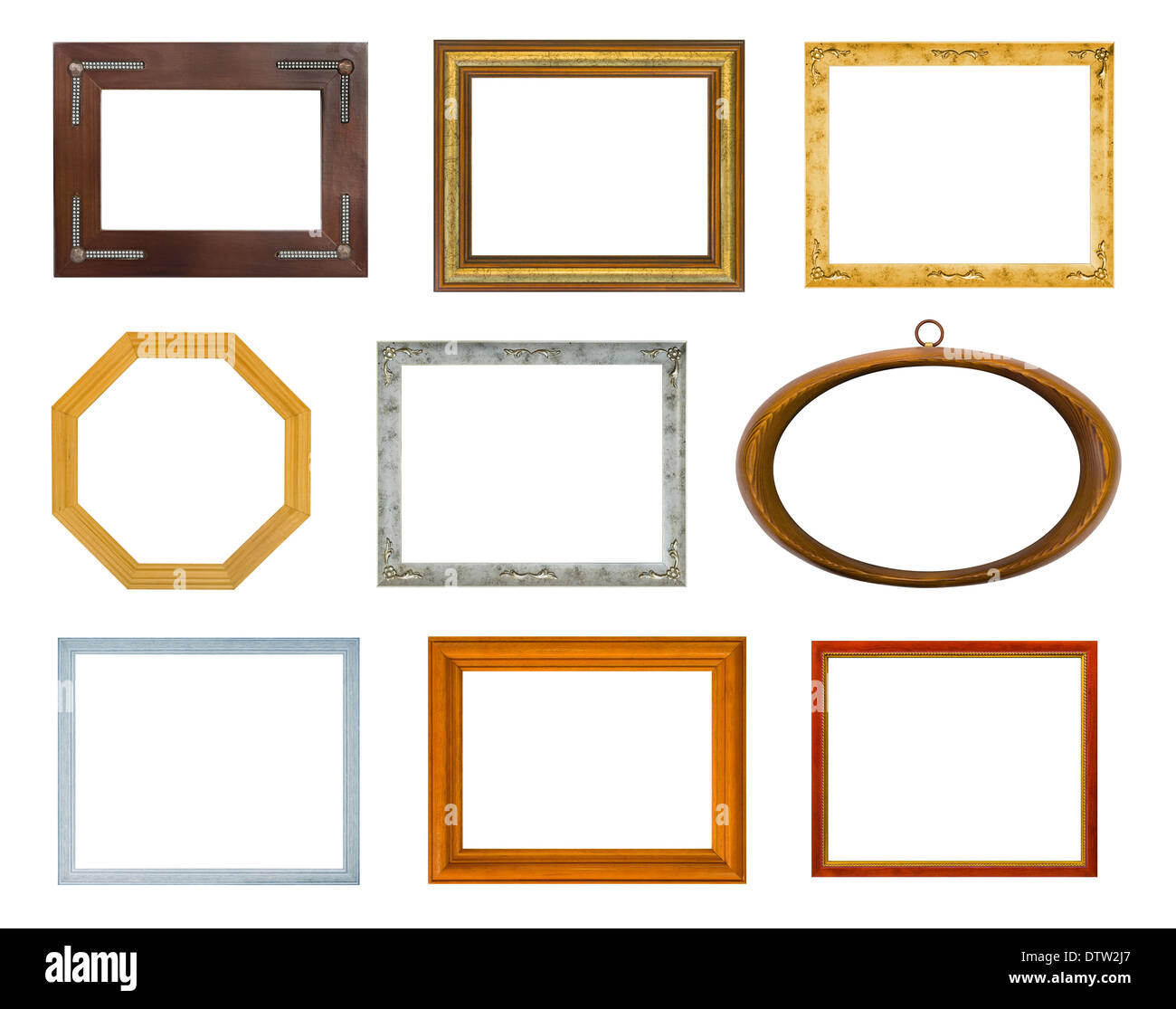 Collection of frames Stock Photo Alamy