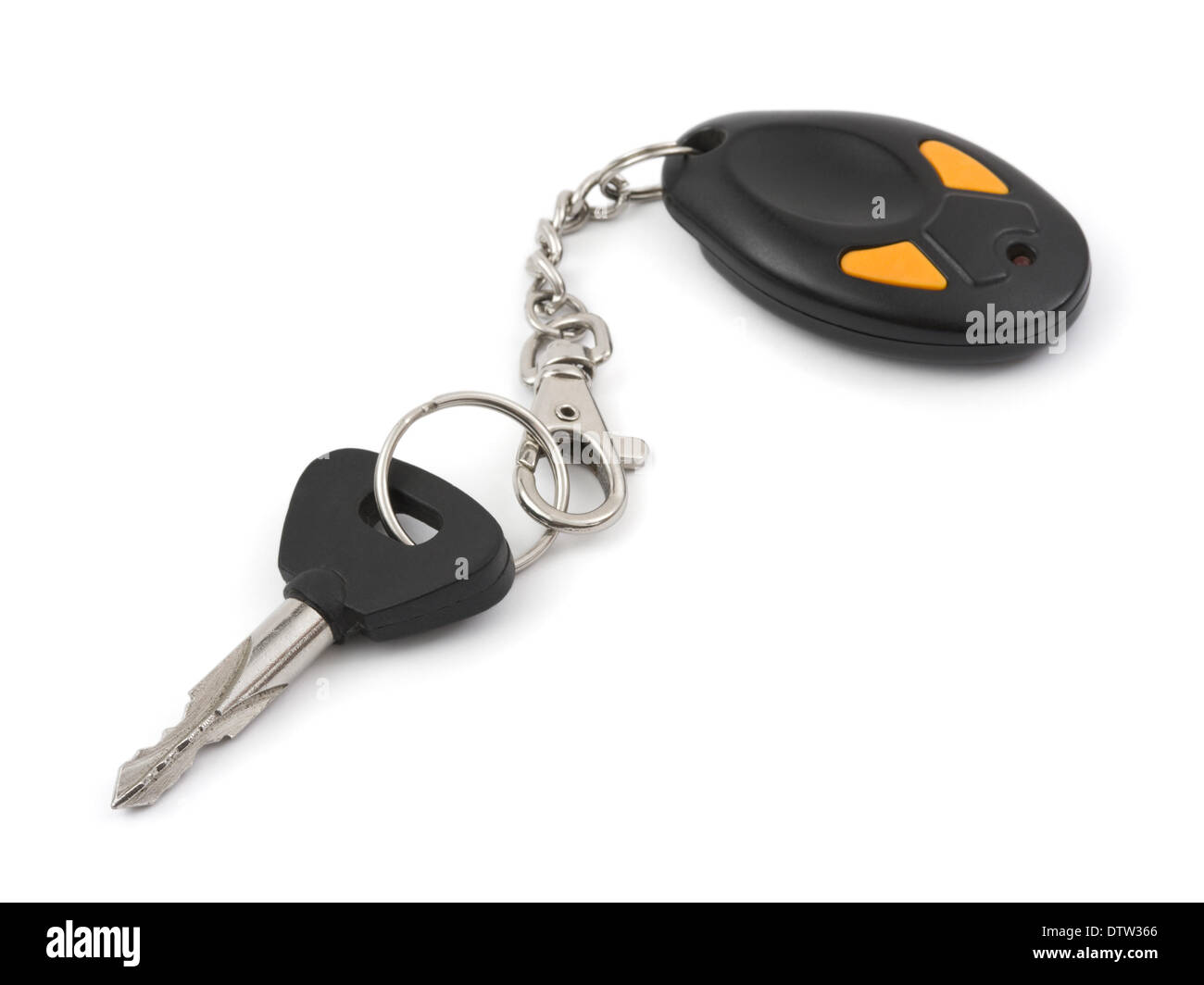 Car key and remote control Stock Photo