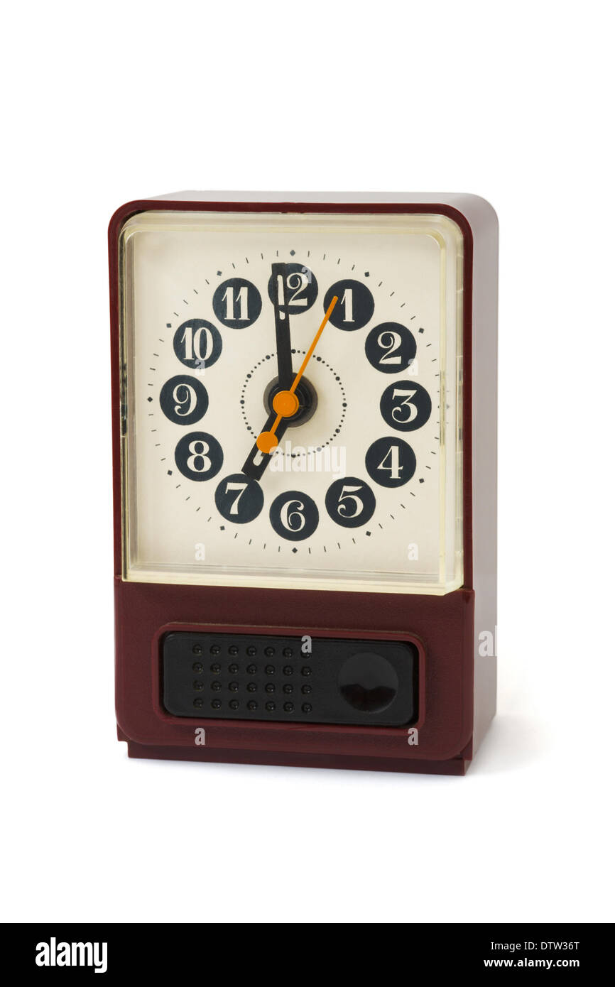 Old alarm clock Stock Photo Alamy