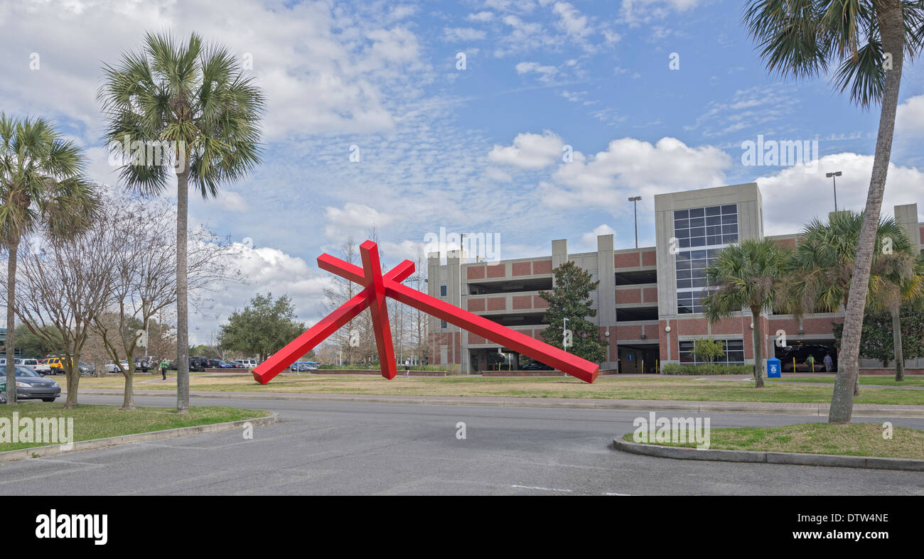 Big Max is a 30,000 lb. steel sculpture by artist John Henry that resides  on the University of Florida campus at Gainesville Stock Photo - Alamy
