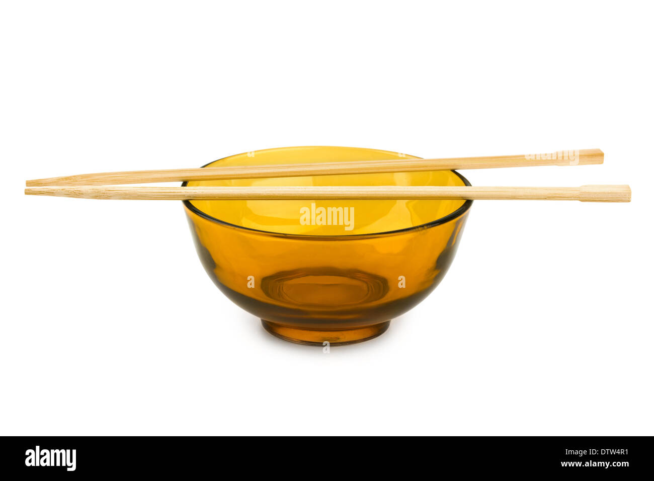 Bowl and chopsticks Stock Photo Alamy