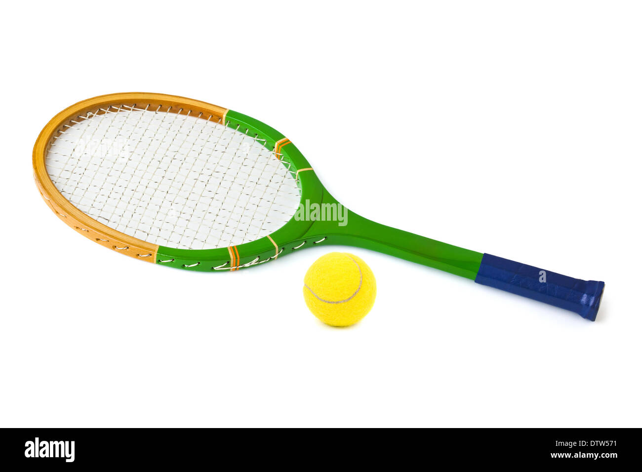 Old wood tennis racket hires stock photography and images Alamy
