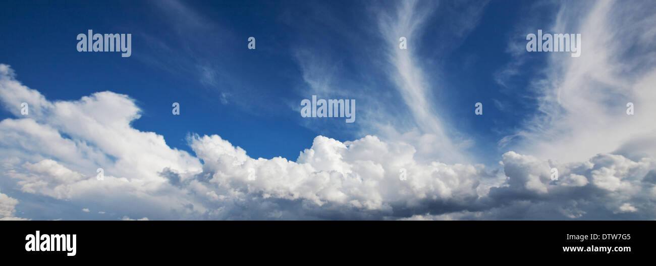 Wispy clouds create hi-res stock photography and images - Alamy