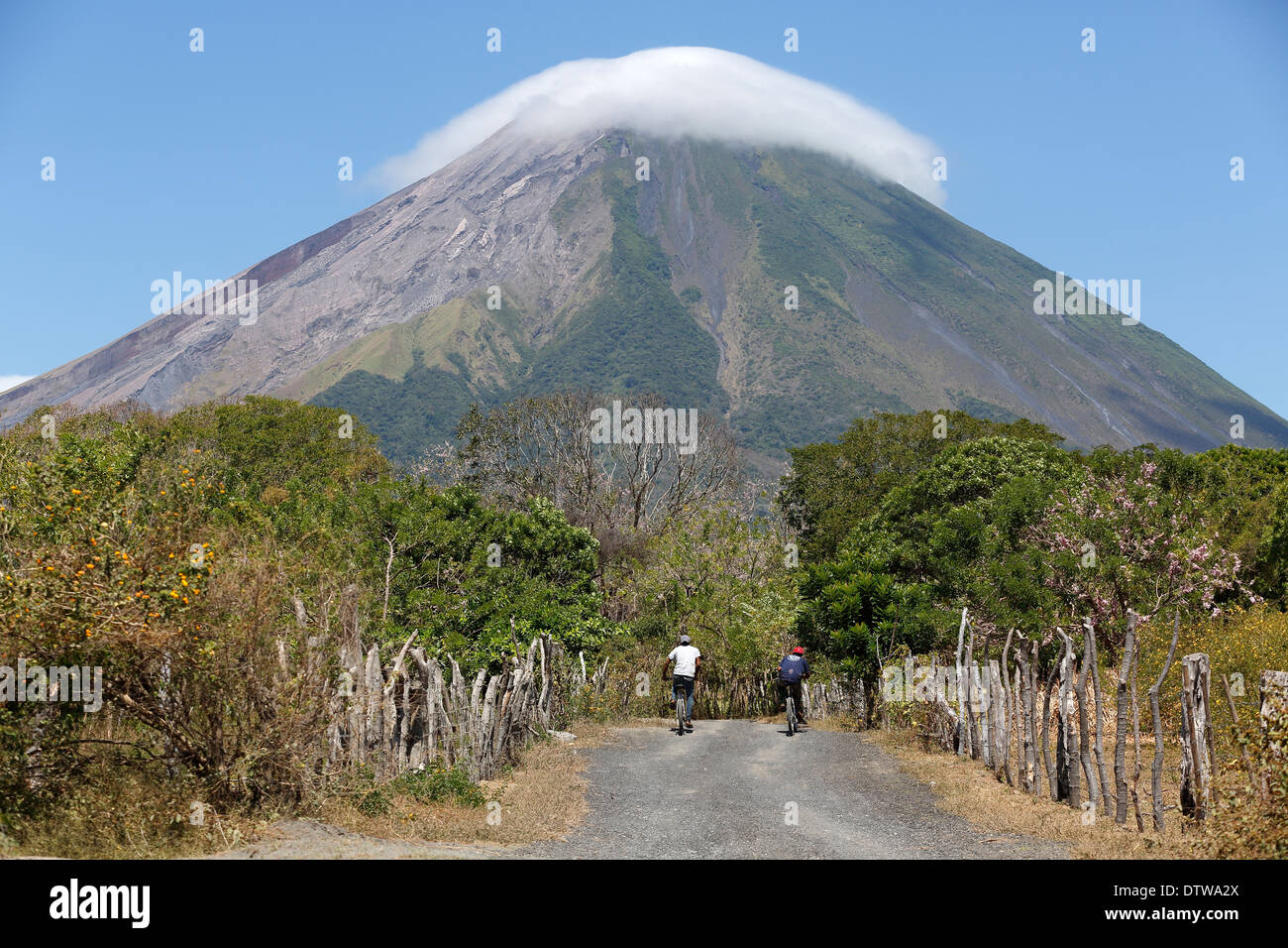 Concepcion Volcano, Ometepe Island, Nicaragua Stock Photo