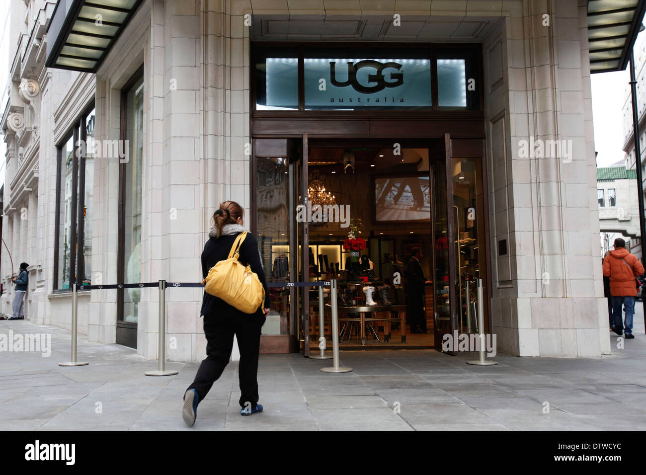A general view of UGG Australia store at 10 Glasshouse Street in central  London Britain 22 November 2012 Stock Photo - Alamy