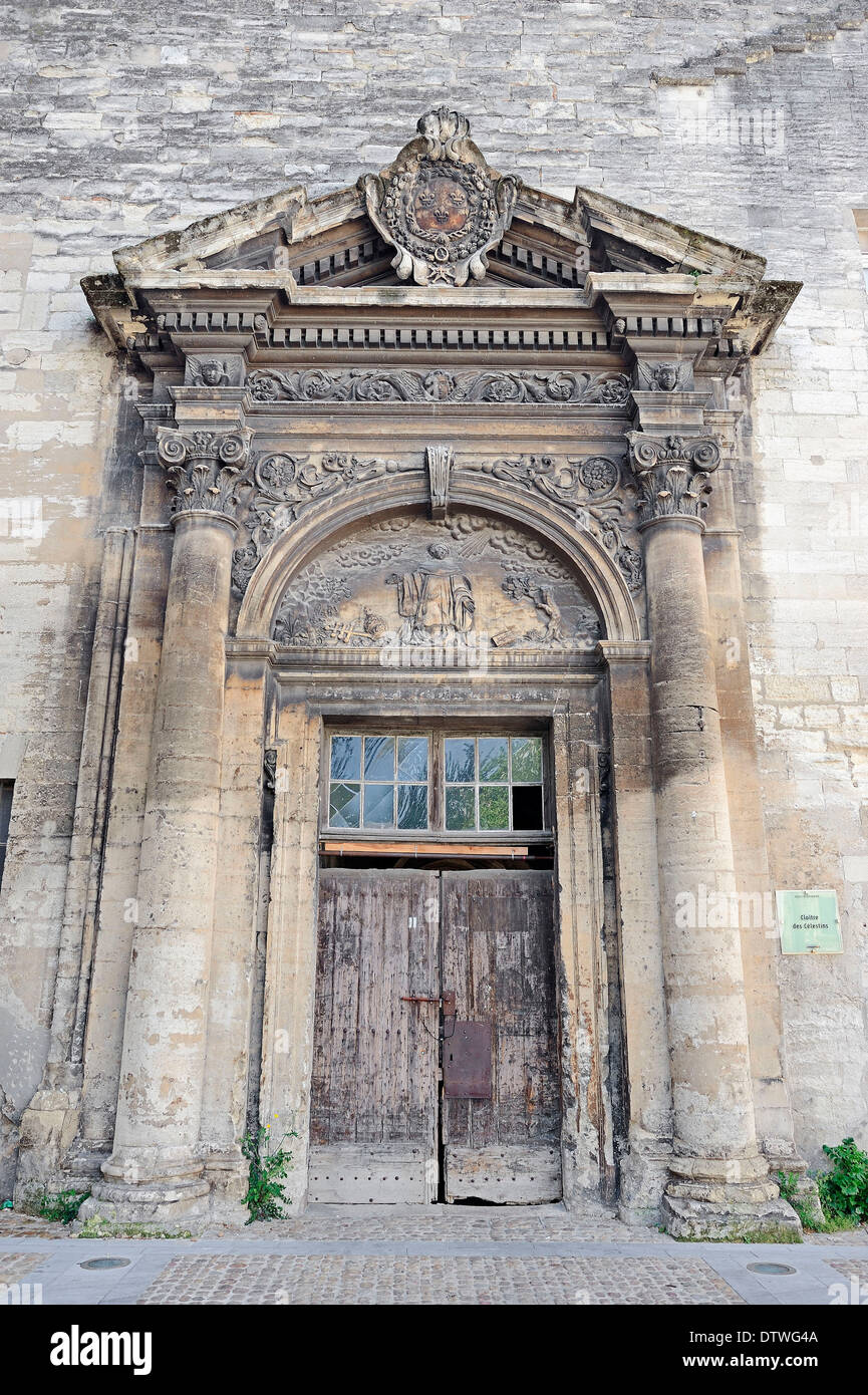Cloitre des Celestins, Avignon Stock Photo