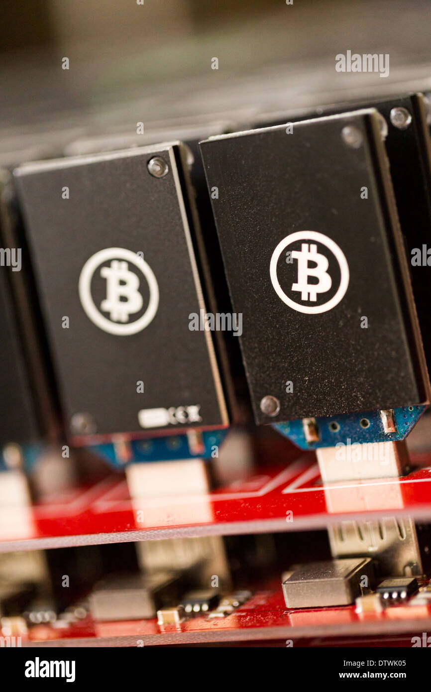 Bitcoin Mining Usb Devices On A Large Usb Hub Stock Photo 66946549 - 