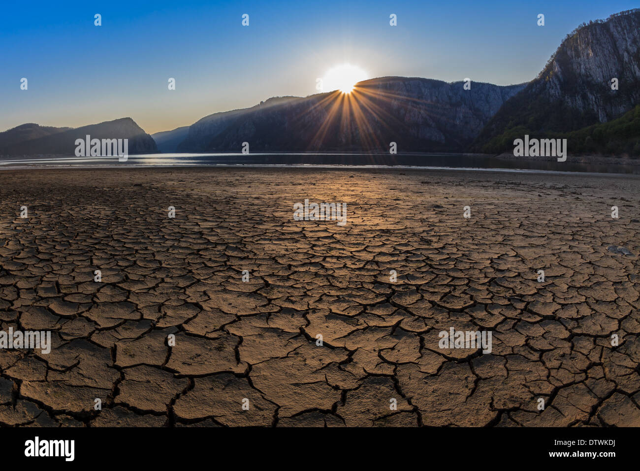 The Danube River, Romania Stock Photo - Alamy