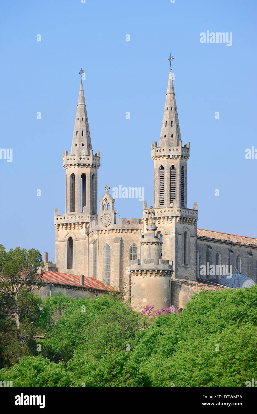 Abbey Saint Michel de Frigolet Stock Photo