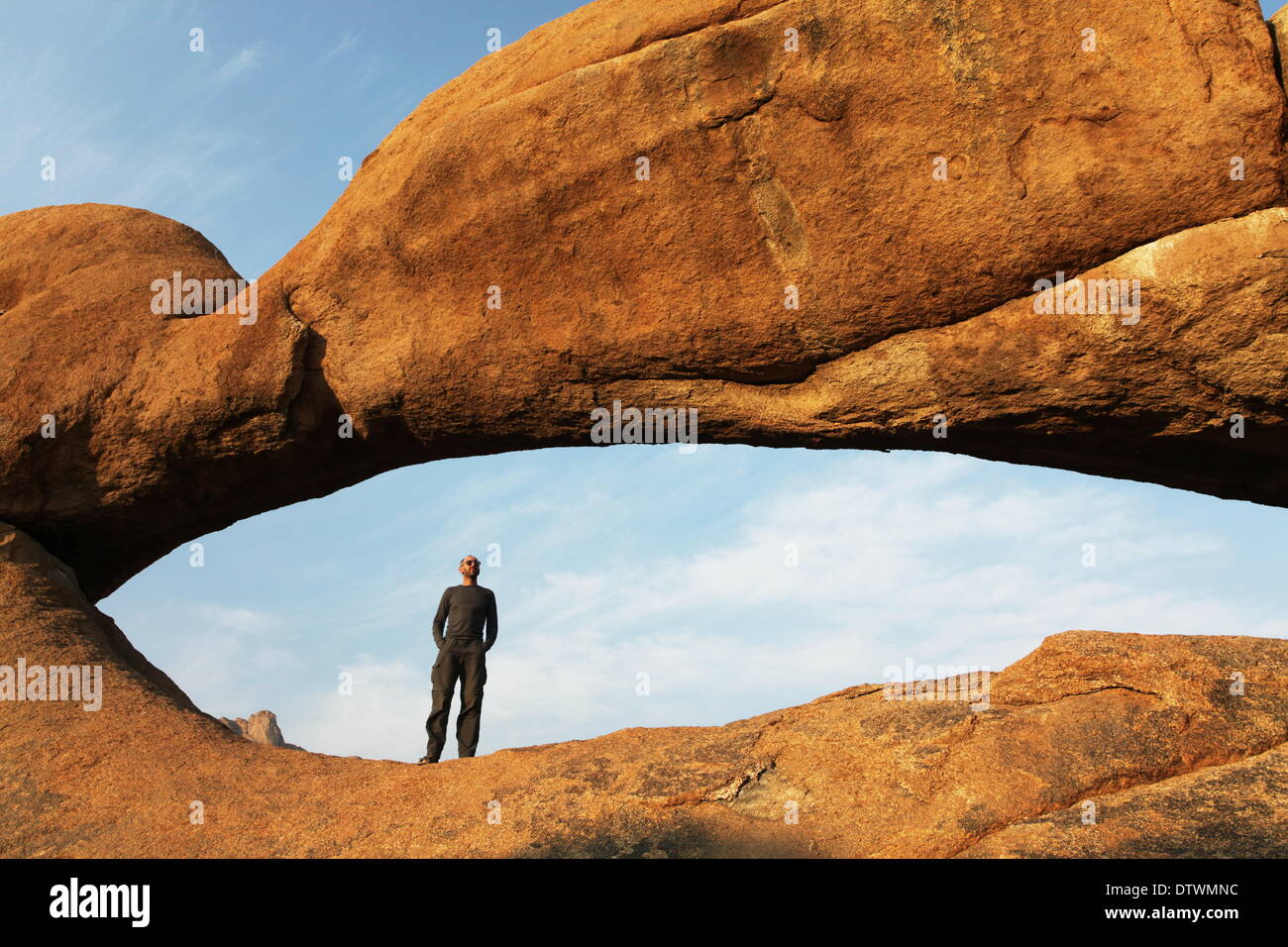 Namibia landscape rock arch hi-res stock photography and images - Alamy