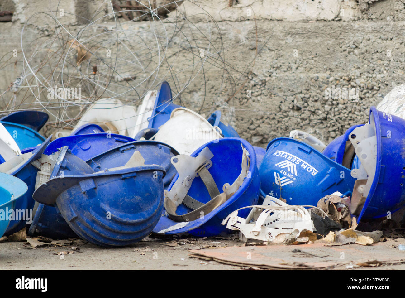 Blue plastic bin hi-res stock photography and images - Alamy