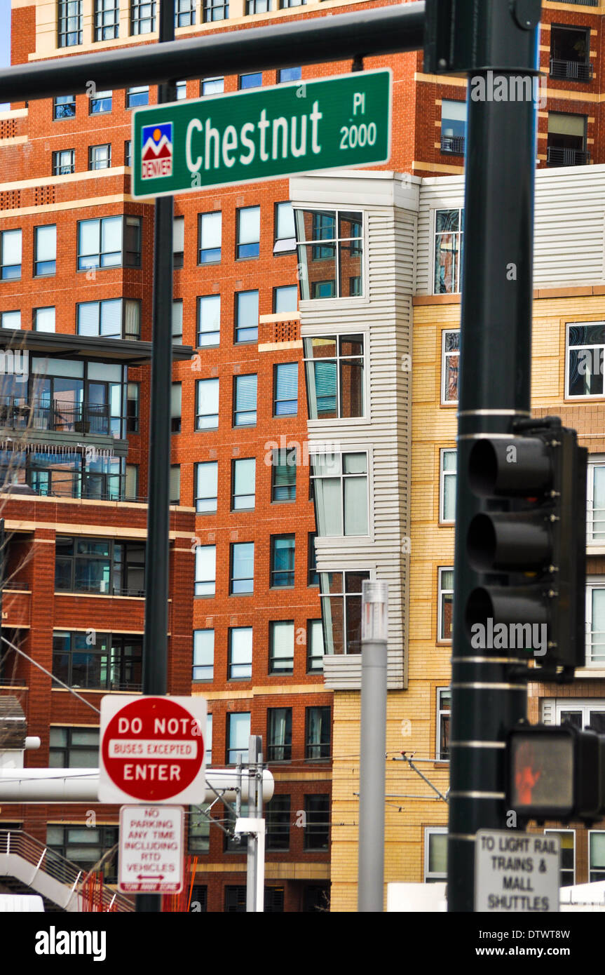 building close up urban landscape Stock Photo