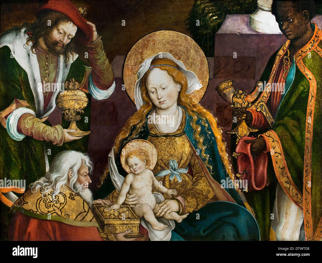 Anbetung der Heiligen Drei Könige / Adoration of the Magi 1510/20 ...