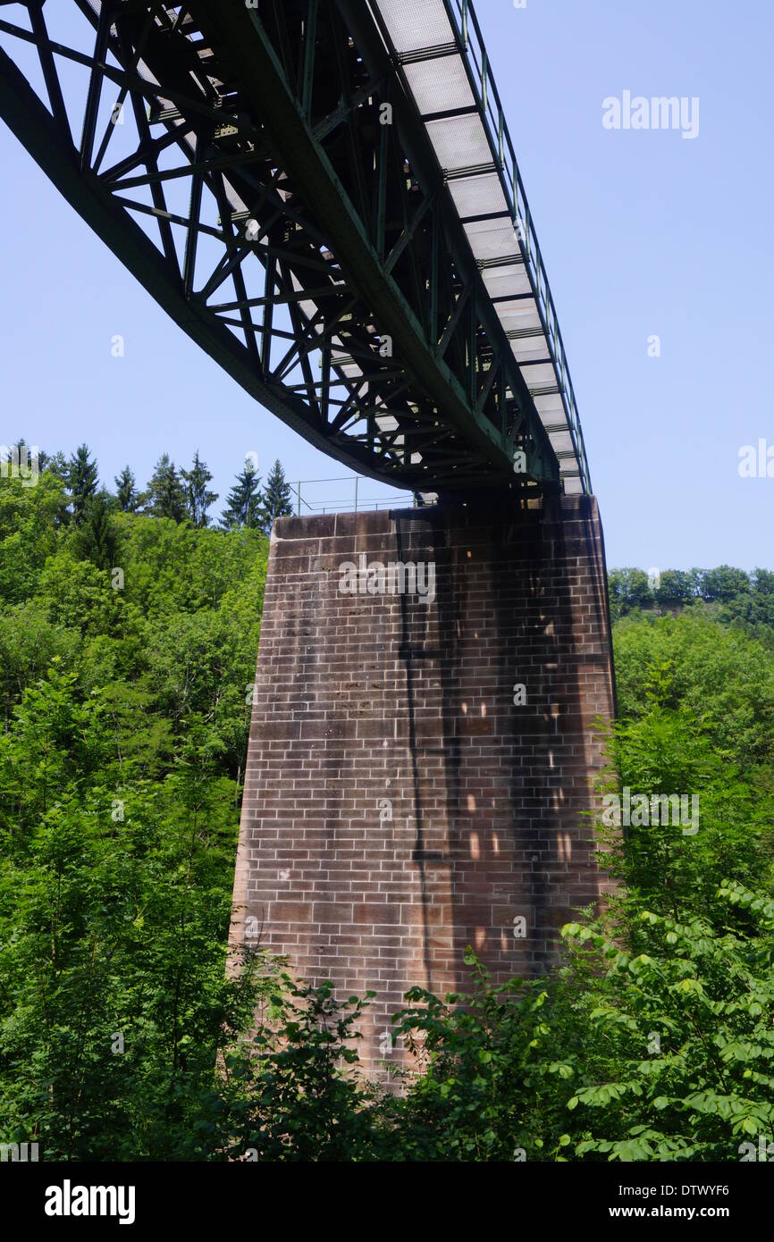 wutach bridge,germany Stock Photo