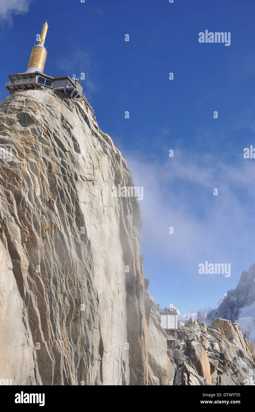 aiguille du midi,french alps Stock Photo - Alamy